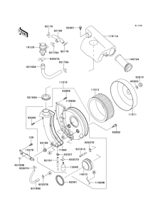 VN800 Воздушный фильтр