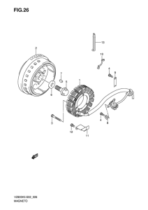 VZ800 Зажигание