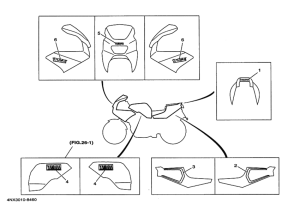 TRX850 ｸﾞﾗﾌｲﾂｸ. ｴﾝﾌﾞﾚﾑ