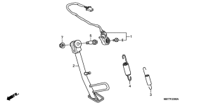 XL1000V (ABS) Stand comp