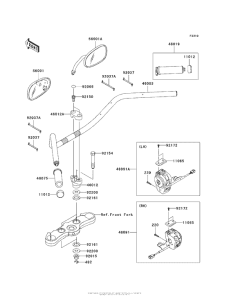 VN1700 Руль