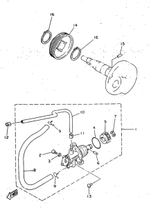 YN50R Масляный насос