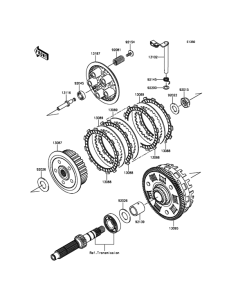 EX650 Сцепление