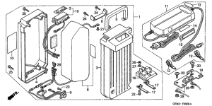 PAC16A Battery / charge unit