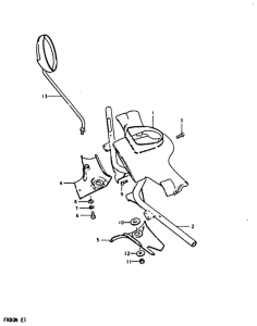 FR80 Фара головного света
