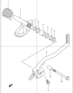 UC150 Ножной стартер