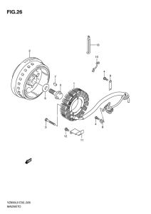 VZ800 Зажигание