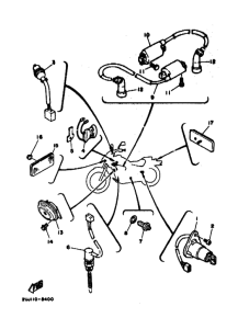XV250 Equipo electrico