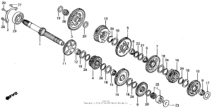 VF700C Трансмиссия