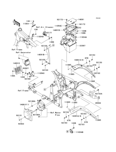  Рама ,крепежные детали