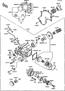 VN1500 Front bevel gear(1 / 2)