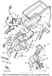 XJ650LK Приборы
