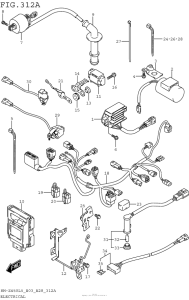 RM-Z450 Электрика