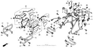 GL1500 Зажита двигателя