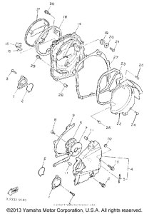 FZR1000DC Боковые крышки