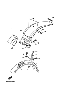 TY250Z ﾌｴﾝﾀﾞ