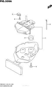 RMX450 Rear Combination Lamp (Rmx450Zl7 E28)