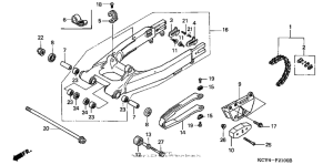 XR400R Маятник