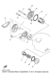 TTR225P Масляный насос
