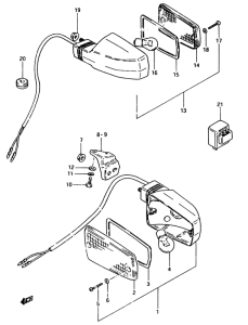 GSX750 Поворотники