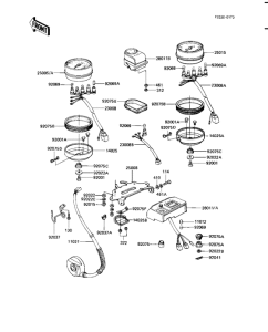 KZ1000 Спидометр