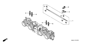 CB1300S (ABS) Дроссель