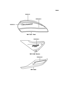 ZR1100 Наклейки