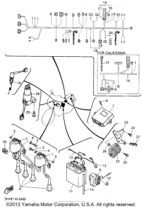 FZR600RG Электрика