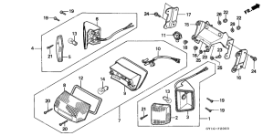SA50 Taillight / rear winker