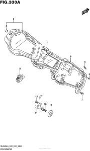 DL650 (ABS) Speedometer (Dl650Al6 E28)