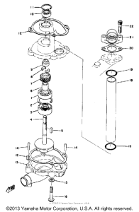 TZ750A Водяной насос