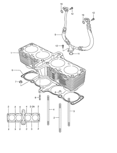 GSF1200S Цилиндр