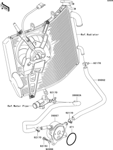 ZX636 Масляный картер