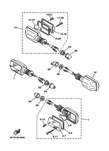 TW200E Проблесковый световой сигнал