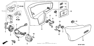 VT600C Боковые обтекатели