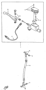CW50RS Главный тормозной цилиндр