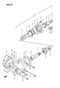 GSX1100 Secondary drive gear