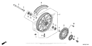 VT1300CX Front Wheel (2)