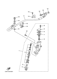  Задний торм цилиндр