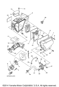 XT250EC Впускная система