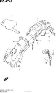  Задний бампер