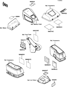 ZG1200 Наклейки