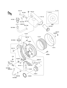 VN800 Воздушный фильтр