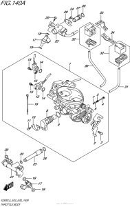 VZ800 Throttle Body (Vz800L5 E03)