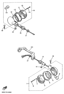XV1100 Поворотники