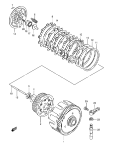 TS125 Бендикс
