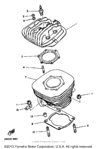 YZ490K Цилиндры