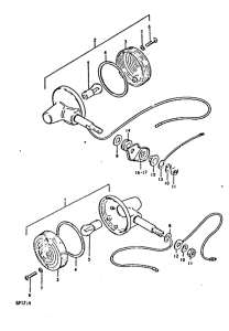 GP125 Поворотники