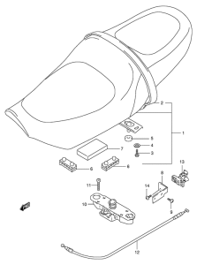 GSF250 Пружина