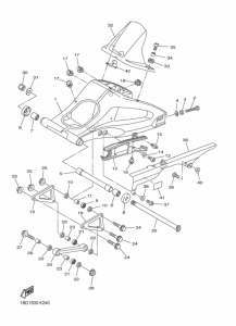 FZ8-SA Задний рычаг и подвеска
